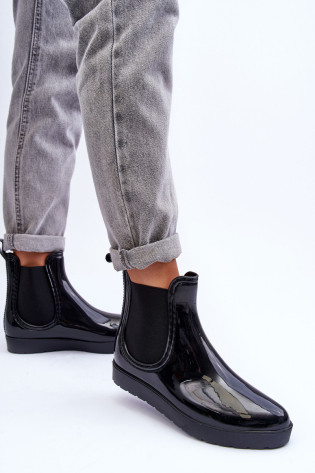 Moteriški batai Wellies Black Deila