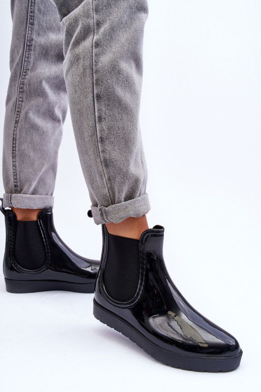 Moteriški batai Wellies Black Deila