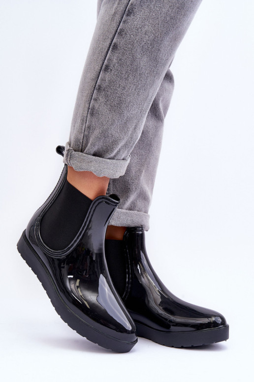 Moteriški batai Wellies Black Deila
