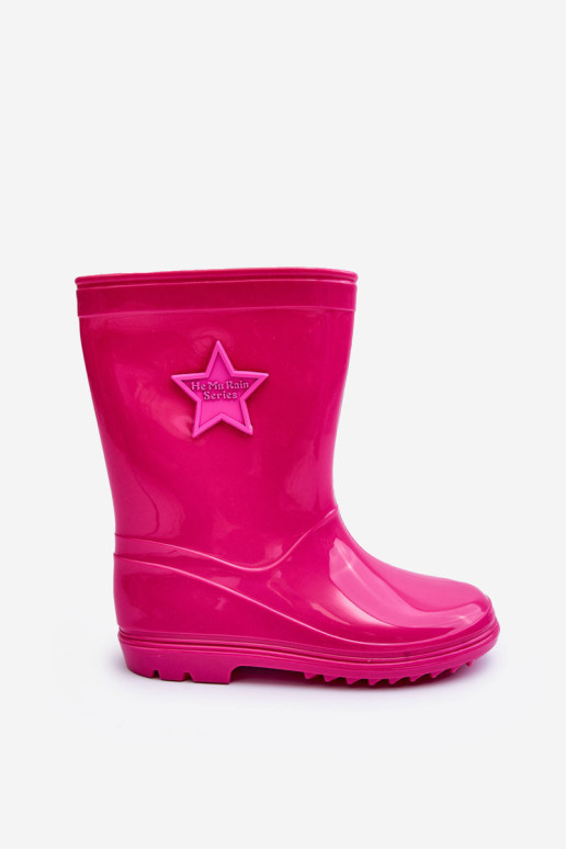 Vaikiški guminiai Wellingtons Fuchsia Malvi