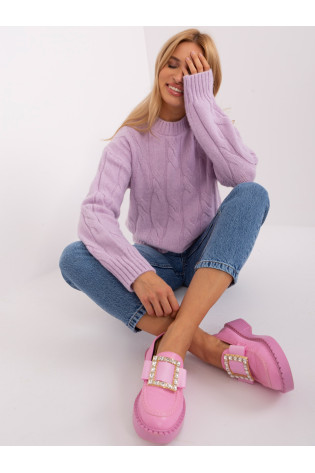 Megztinis, šviesiai violetinis