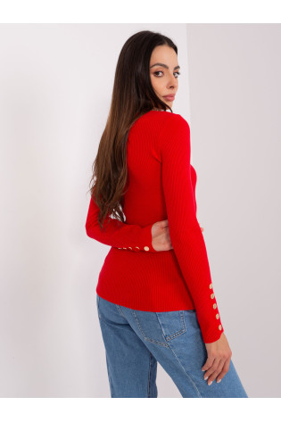 Megztinis, raudonas