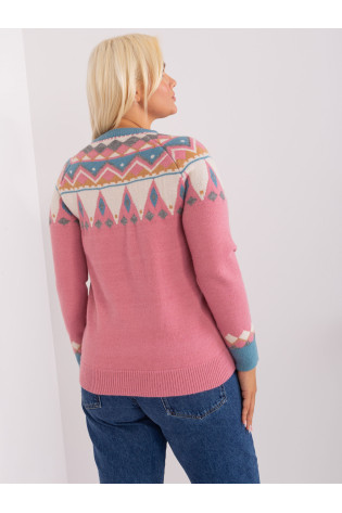 Megztinis, tamsiai rožinis