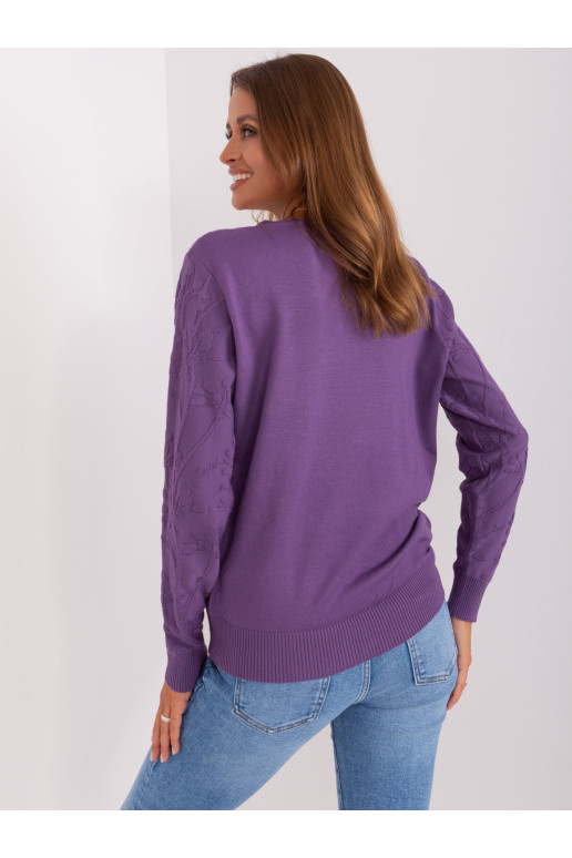 Megztinis, violetinis