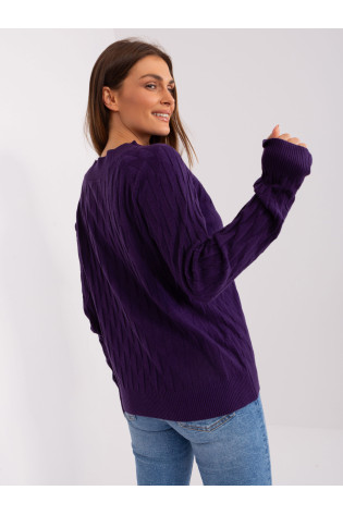 Megztinis, tamsiai violetinis