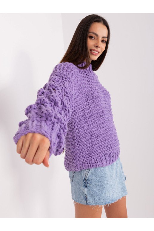 Megztinis, violetinis