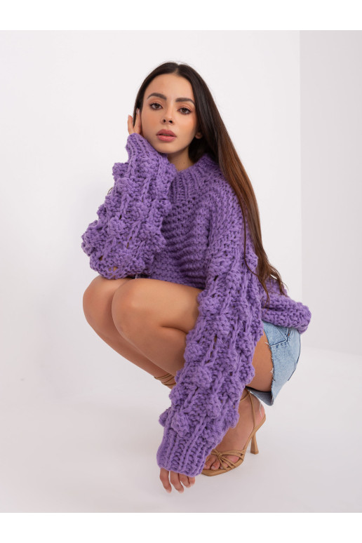 Megztinis, violetinis