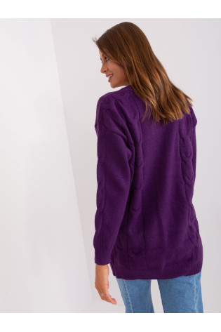 Megztinis, tamsiai violetinis