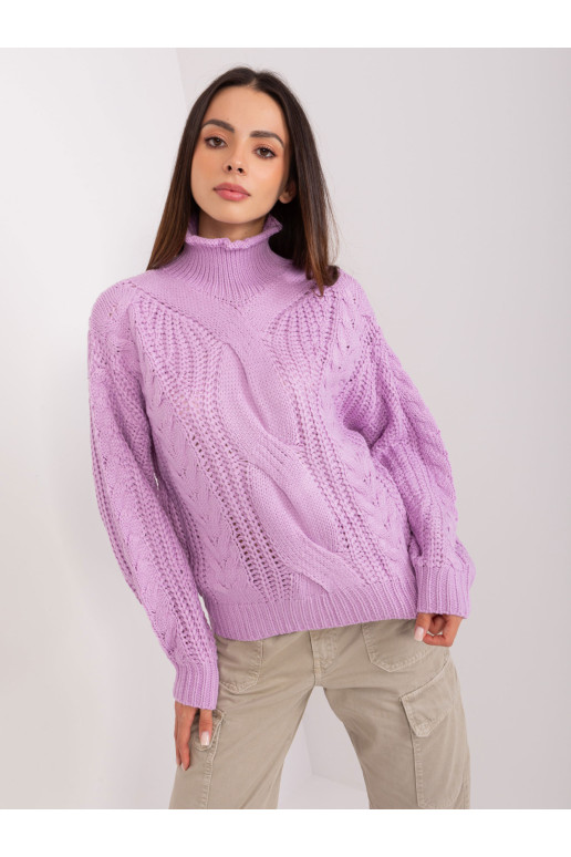 Megztinis, šviesiai violetinis