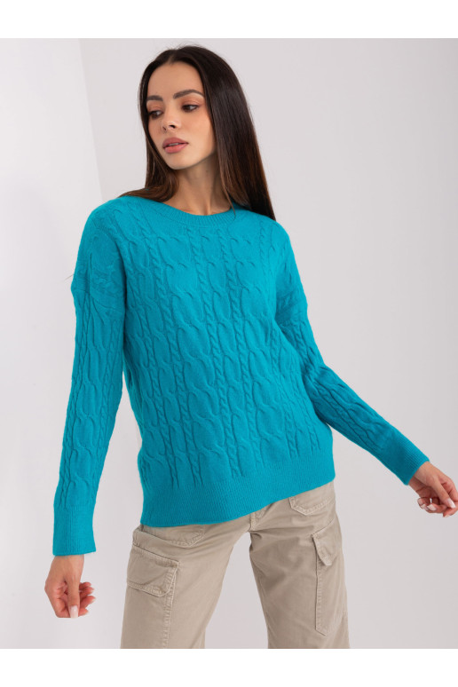 Megztinis, turkio spalvos
