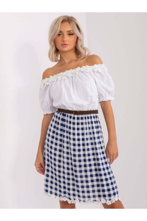 Suknelė, tamsiai mėlyna