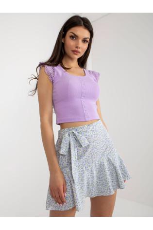 Sijonas, šviesiai violetinis