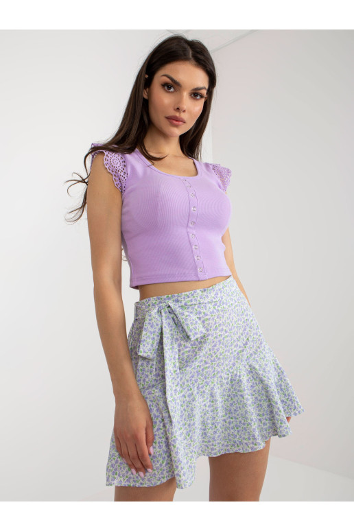 Sijonas, šviesiai violetinis