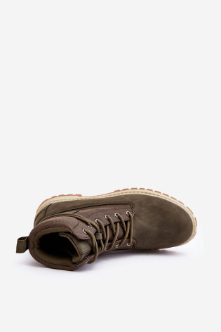 Vyriški „Trapper“ batai „Memory Foam Khaki Big Star“ KK174205