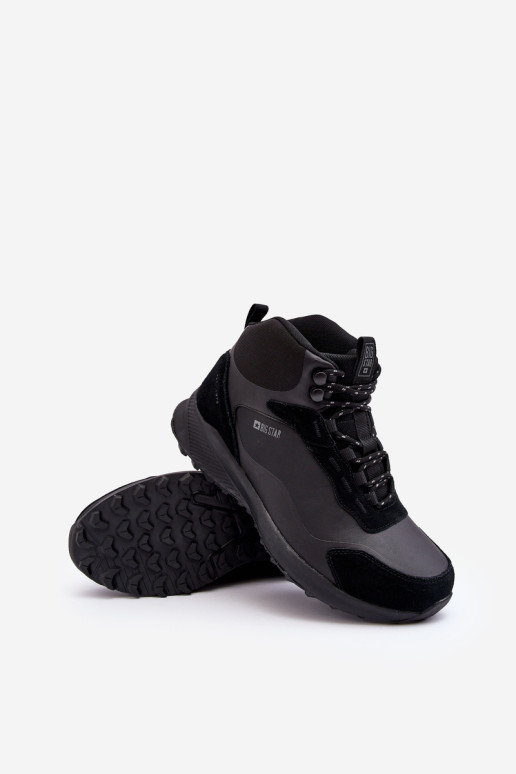Vyriški izoliuoti žygio batai Black Big Star MM174334