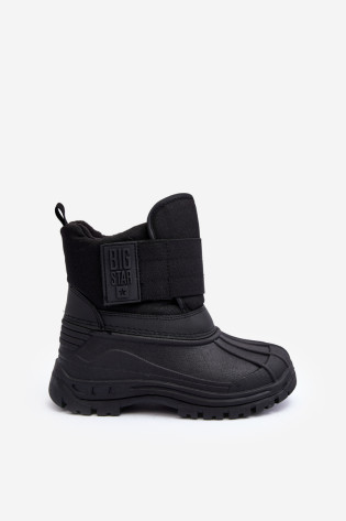 Vaikiški sniego batai su lipnia juosta Black Big Star MM374122