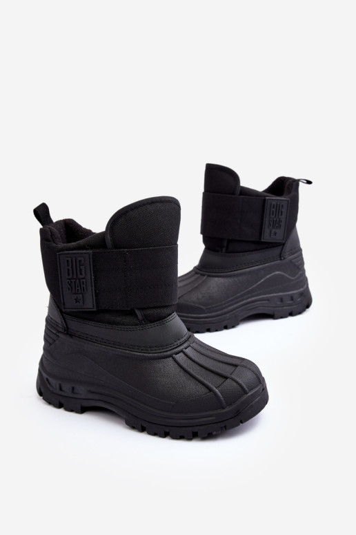 Vaikiški sniego batai su lipnia juosta Black Big Star MM374122
