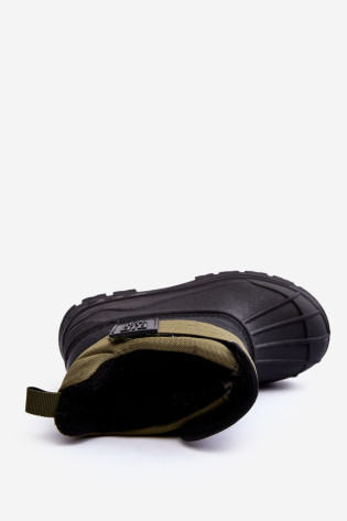 Vaikiški Velcro izoliuoti sniego batai Khaki Big Star MM374123 2