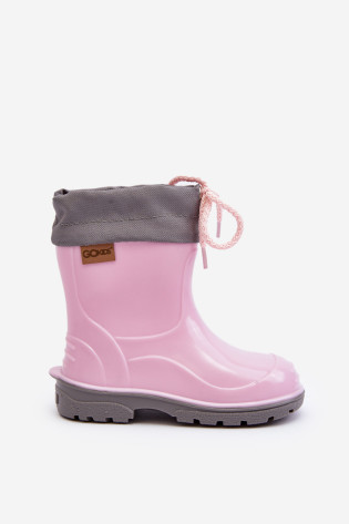 Vaikiški Wellington batai KIMMY Pink GoKids 951