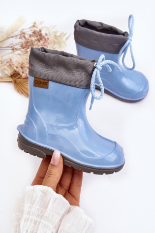Vaikiški Wellington batai KIMMY Blue GoKids 951 2
