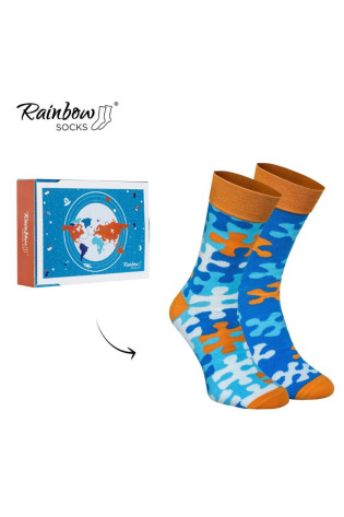PUZZLE Rainbow kojinės