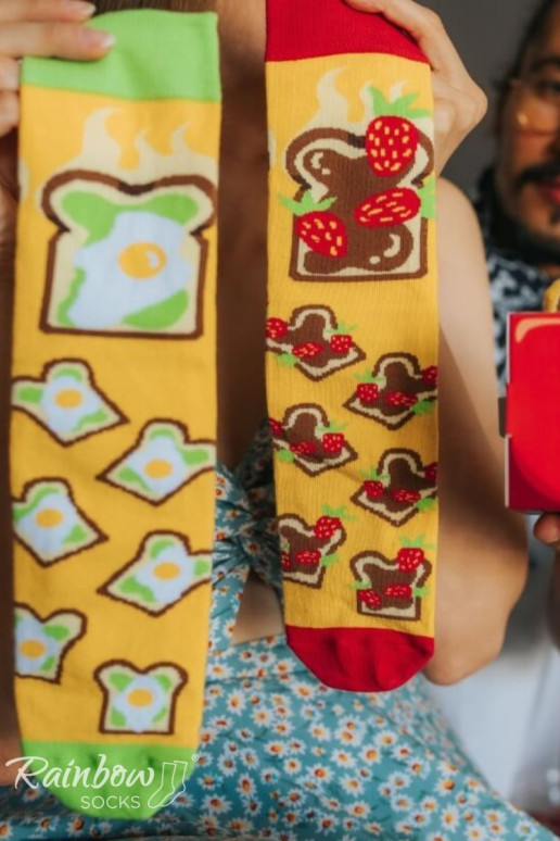 TOASTTER Rainbow Socks 1 pora