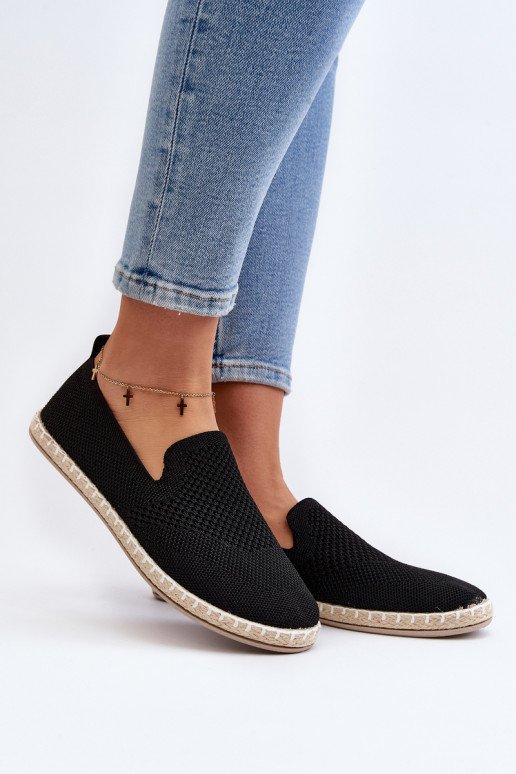 Black Harmonie moteriškos užsegamos espadrilės