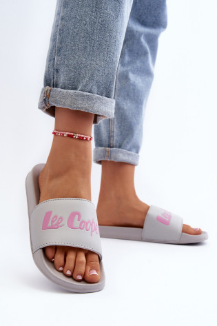 Moterų klasikinės šlepetės Lee Cooper LCW-24-42-2486L pilka 2