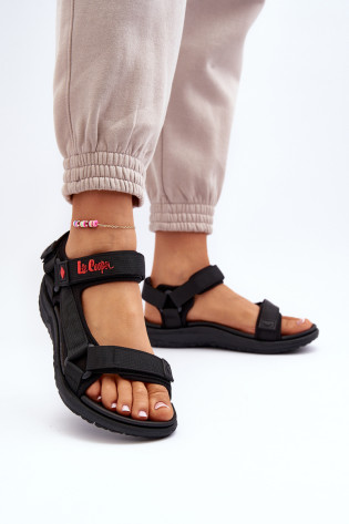 Moteriški sandalai Lee Cooper LCW-24-34-2615 juodi
