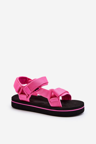 Moteriški basutės su platforma Lee Cooper LCW-24-05-2750L Fuchsia 2