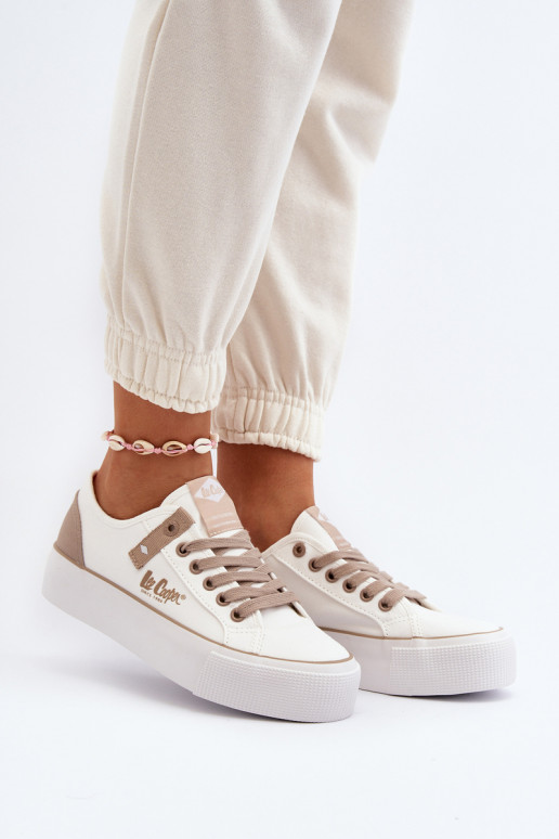 Lee Cooper LCW-24-31-2198 moteriški sportbačiai, balti