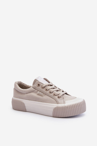 Moteriški sportbačiai su storu padu Lee Cooper LCW-24-31-2178 pilki