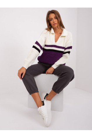 Megztinis, tamsiai violetinis
