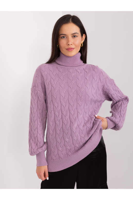 Megztinis, šviesiai violetinis