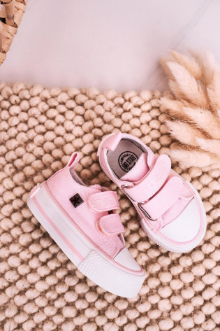 Vaikiški velcro sportbačiai BIG STAR HH374203 Rožiniai