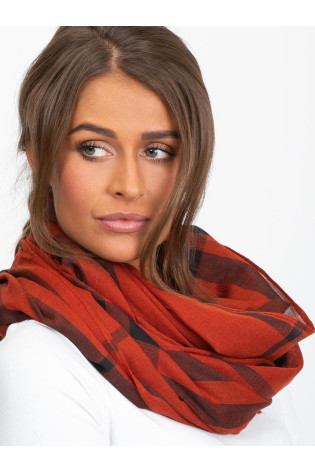 Bandana, tamsiai oranžinė 2