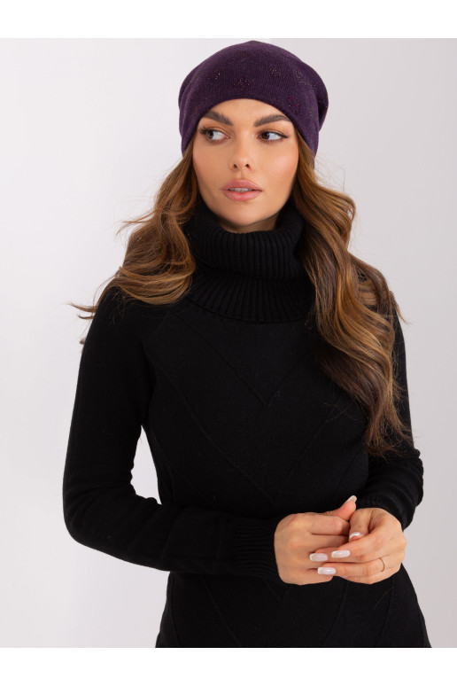 Kepurė, tamsiai violetinė