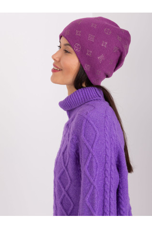 Skrybėlė, violetinė
