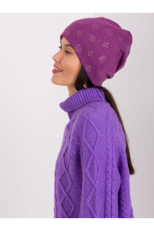 Skrybėlė, violetinė