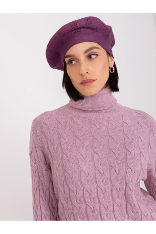Kepurė, tamsiai violetinė 2