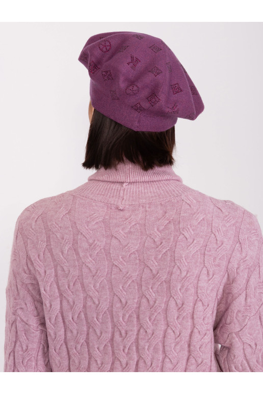 Kepurė, tamsiai violetinė