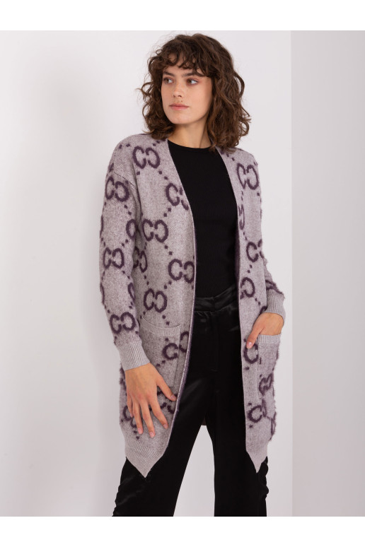 Megztinis, tamsiai violetinis