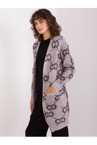 Megztinis, tamsiai violetinis