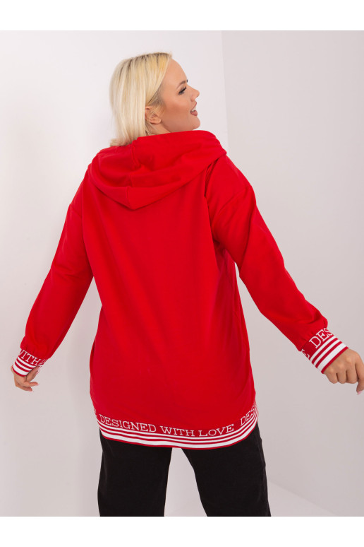 Megztinis, raudonas