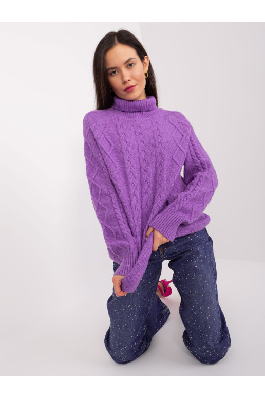 Megztinis, violetinis