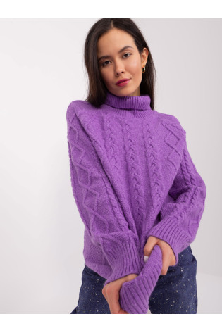 Megztinis, violetinis 2