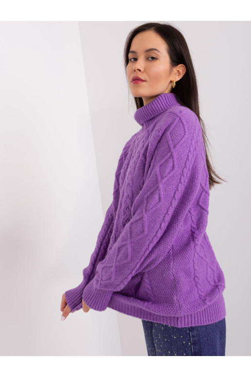 Megztinis, violetinis