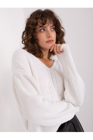 Megztinis, ekru 2