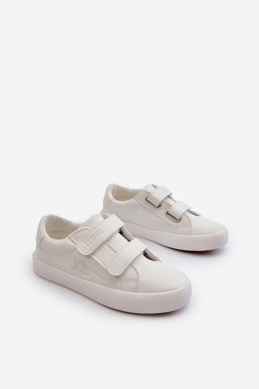 Vaikiški velcro sportbačiai Big Star NN374007 balti