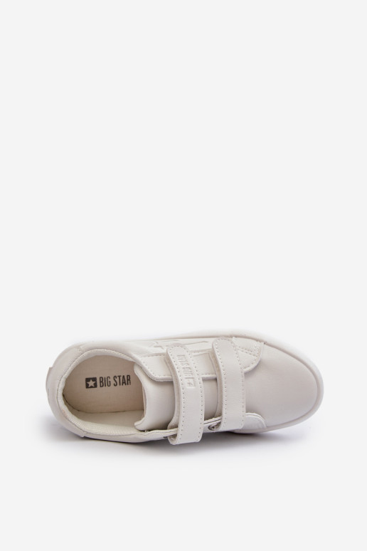 Vaikiški velcro sportbačiai Big Star NN374007 balti